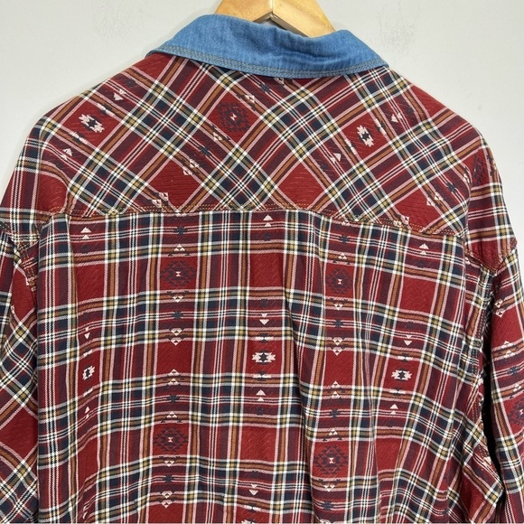 RedHead Flannel Button Down Shirt 100% Cotton Size 2XLT - Picture 7 of 12